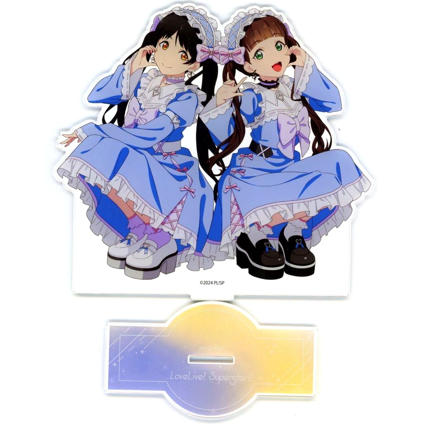 Ren Hazuki & Kinako Sakurakoji Big Acrylic Stand Love Live! Superstar!! Yumekawa Girly collection 2025 [USED]