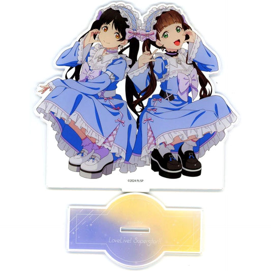 Ren Hazuki & Kinako Sakurakoji Big Acrylic Stand Love Live! Superstar!! Yumekawa Girly collection 2025 [USED]