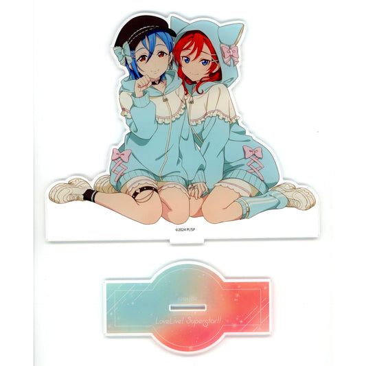 Mei Yoneme & Shiki Wakana Big Acrylic Stand Love Live! Superstar!! Yumekawa Girly collection 2025 [USED]