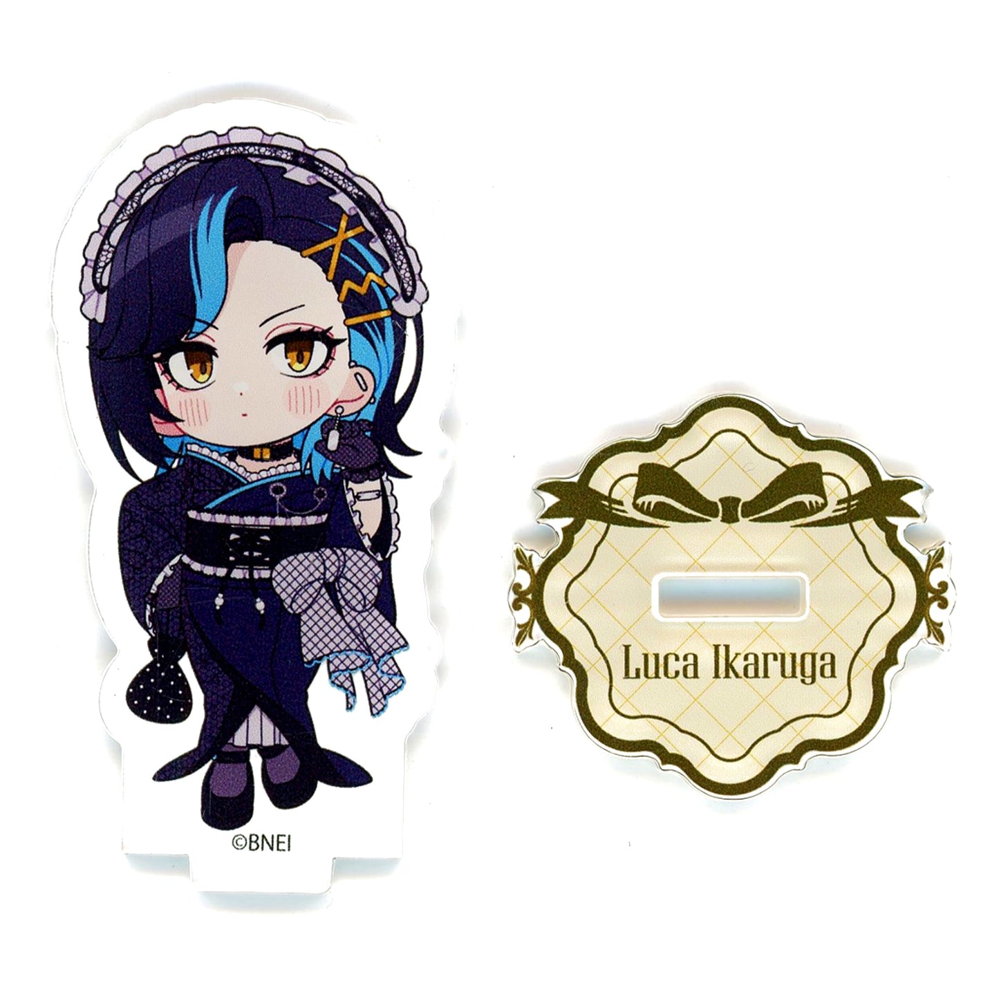 Luca Ikaruga THE IDOLM@STER SHINY COLORS Trading Mini Chara Acrylic Stand CoMETIK POP UP SHOP Kira Collection [USED]