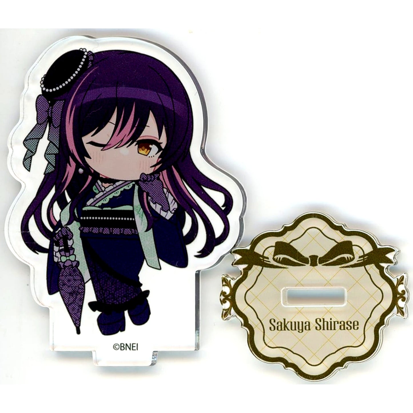 Sakuya Shirase The Idolm@ster Shiny Colors CoMETIK POP UP SHOP Kira Collection Trading Mini Chibi Char Acrylic Stand [USED]