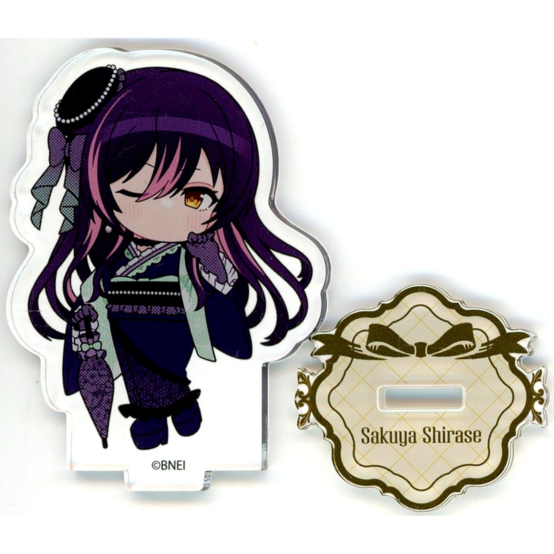 Sakuya Shirase The Idolm@ster Shiny Colors CoMETIK POP UP SHOP Kira Collection Trading Mini Chibi Char Acrylic Stand [USED]