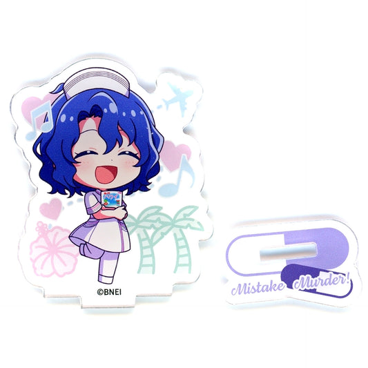 Fuka Toyokawa Shoko Nasuno A Mistake Murder! Ver. Trading Mini Character Acrylic Stand The Idolmaster Million Live! Mistake Murder! Pop-Up Shop in Volks Akihabara Hobby Tengoku 2 [USED]