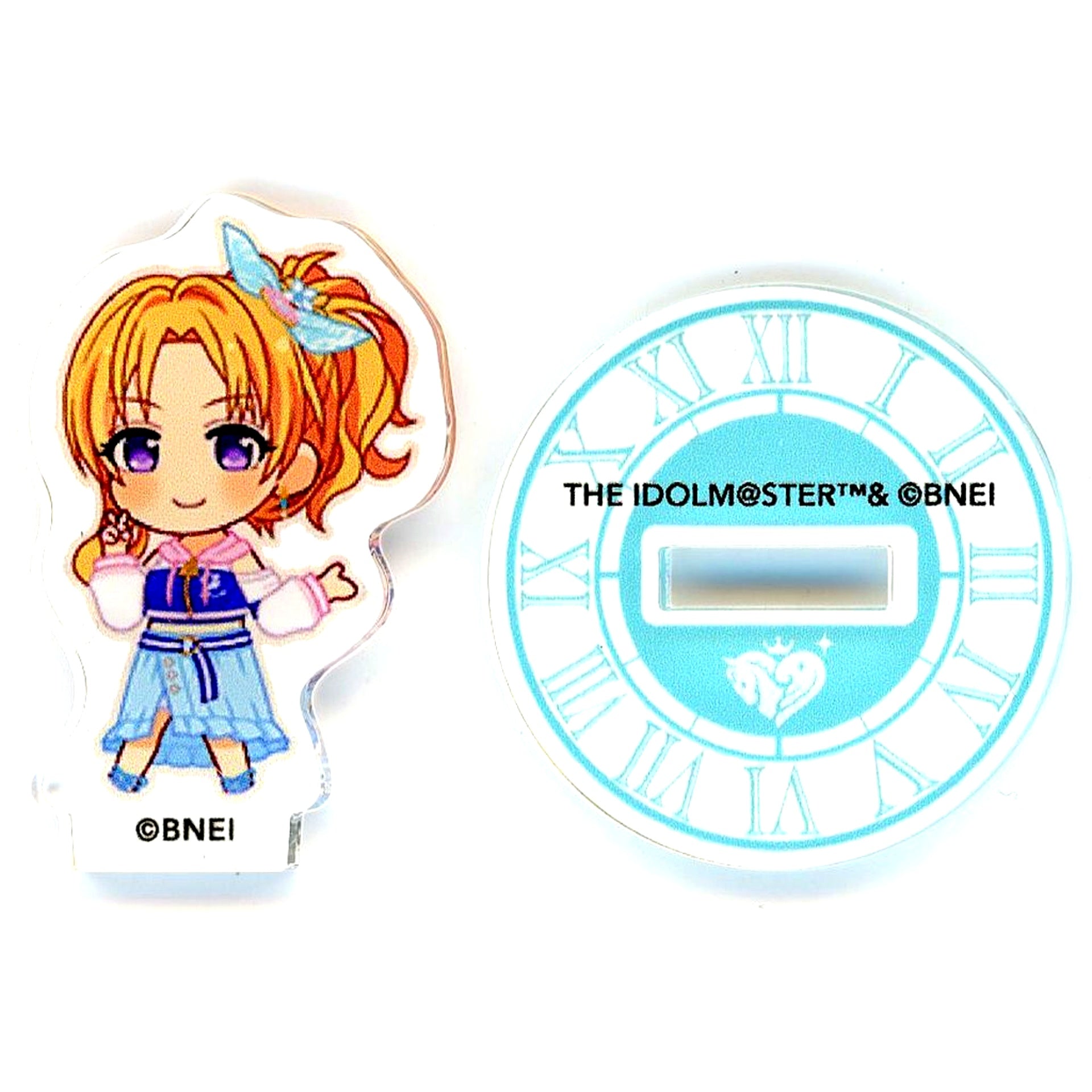 Tsukasa Kiryu B and C Prize The Idolmaster Cinderella Girls Starlight Stage Official Mini Mini Acrylic Stand 10th Anniversary Garapon Okinawa Performance [USED]