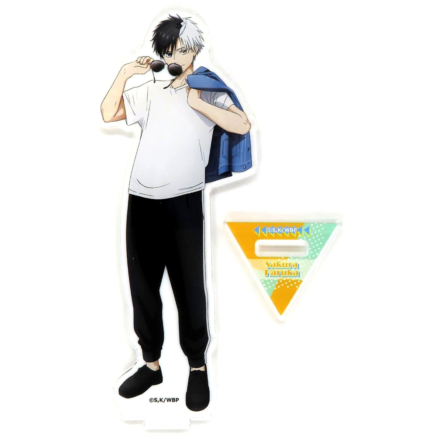 Haruka Sakura WIND BREAKER Acrylic Stand Karaoke no Tetsujin [USED]