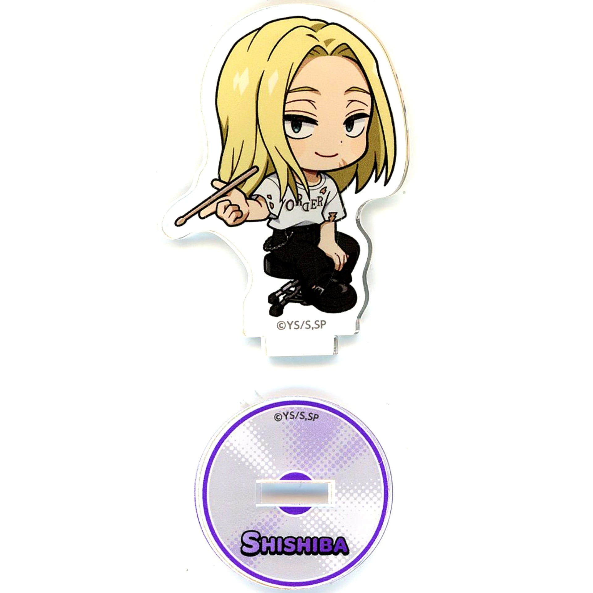 Shishiba Sakamoto Days x Karaoke Manekineko Mini Acrylic Stand [USED]