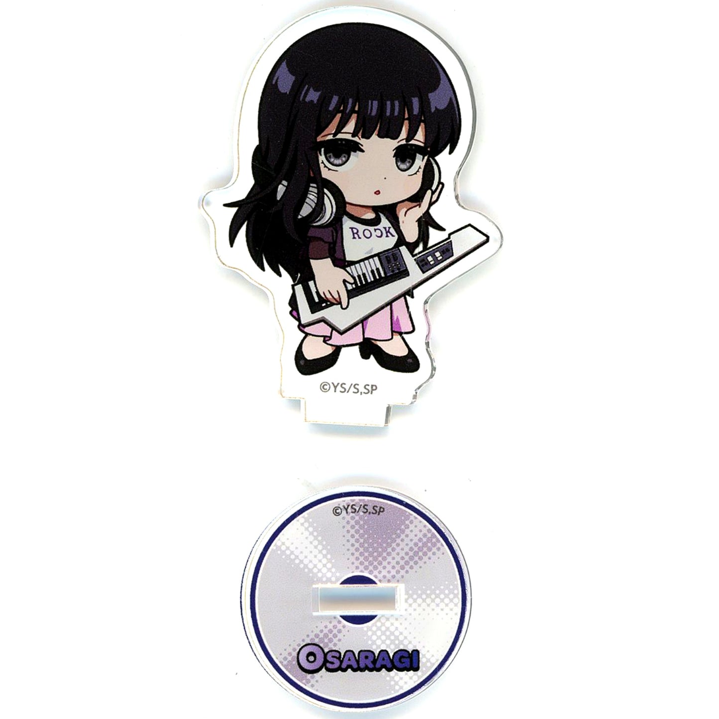 Osaragi Mini Acrylic Stand Sakamoto Days x Karaoke Manekineko [USED]