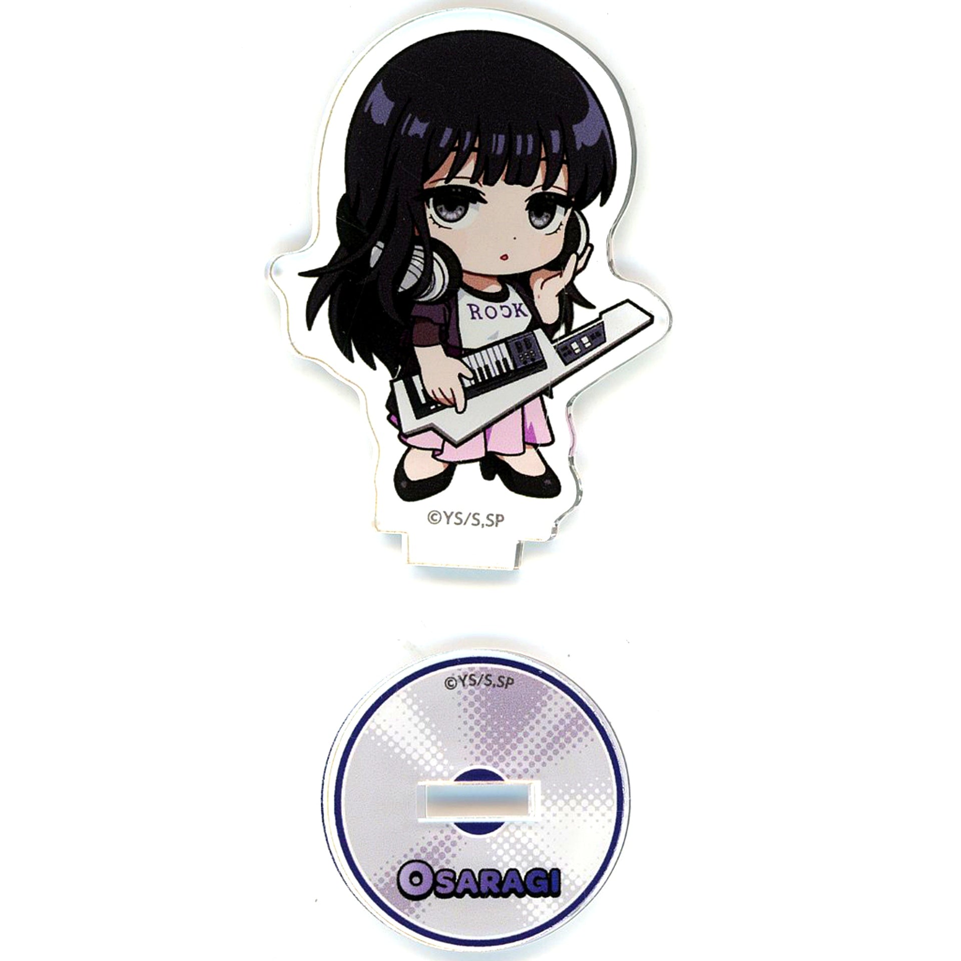 Osaragi Mini Acrylic Stand Sakamoto Days x Karaoke Manekineko [USED]
