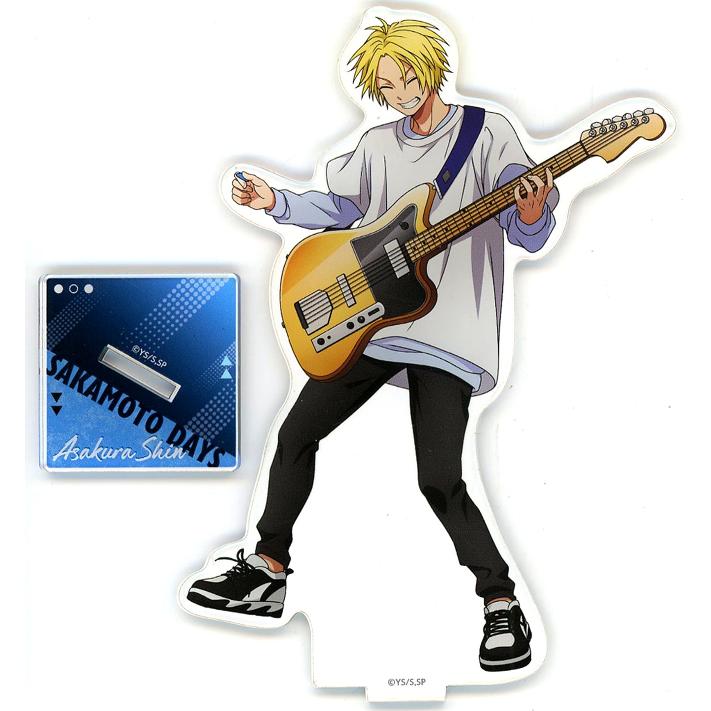 Shin Asakura SAKAMOTO DAYS x Karaoke Manekineko Acrylic Stand [USED]