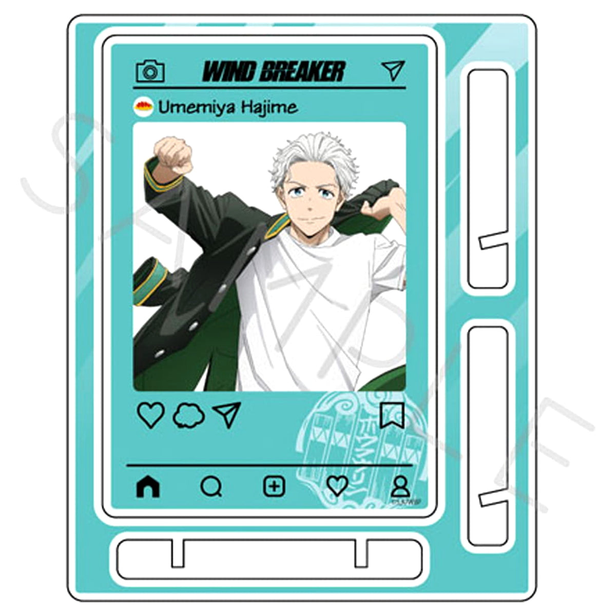 Wind Breaker Hajime Umemiya SB Acrylic Stand Part 2 Acrylic Stands [USED]