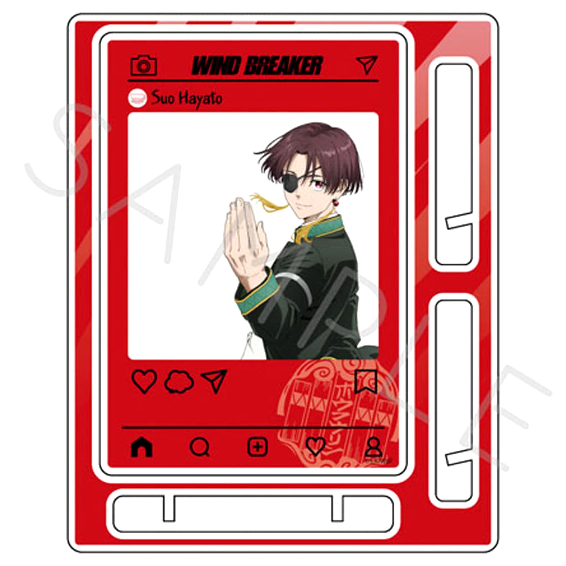 Wind Breaker Hayato Suo SE Acrylic Stand Part 2 Acrylic Stands [USED]
