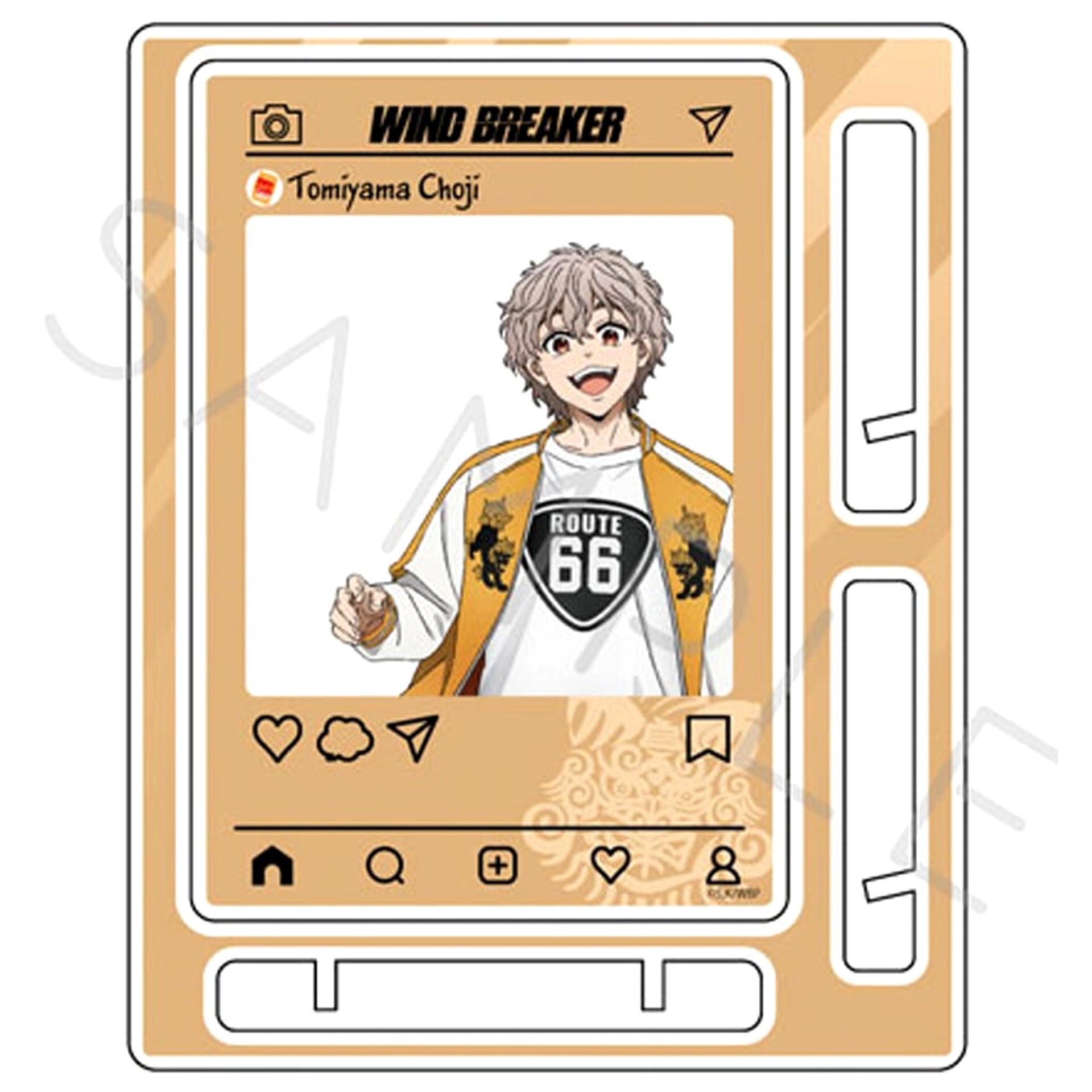 Wind Breaker Choji Tomiyama SI Acrylic Stand Part 2 Acrylic Stands [USED]