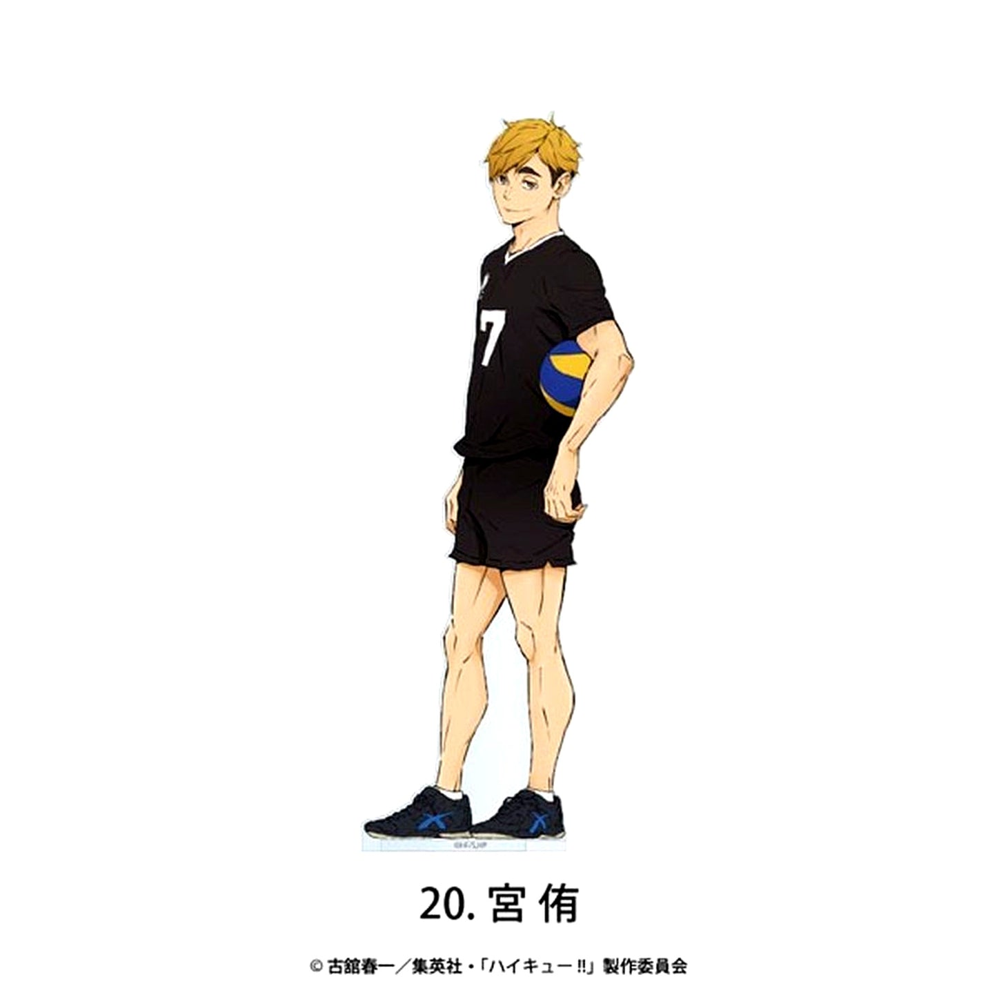 20. Atsumu Miya Borderless Acrylic Stand Haikyu!! [USED]