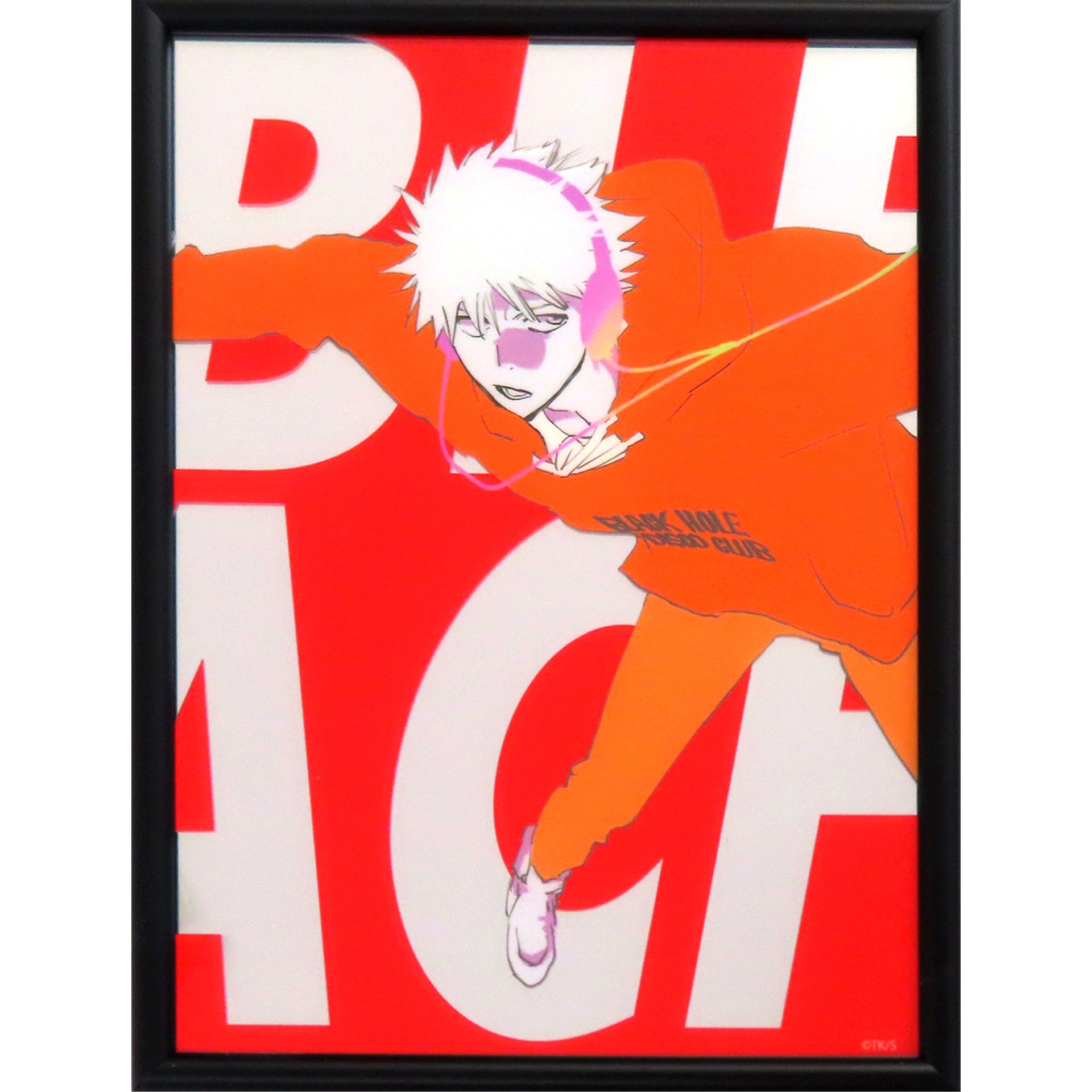 Ichigo Kurosaki Mirror Acrylic Plate BLEACH BLACK HOLE DISCO CLUB [USED]