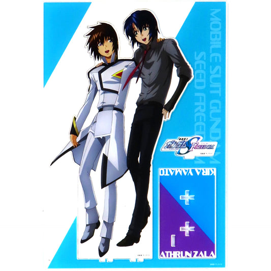 Kira Yamato & Athrun Zala Mobile Suit Gundam SEED FREEDOM BIG Acrylic Stand Blu-ray Ltd Ed A-on STORE Bonus [USED]
