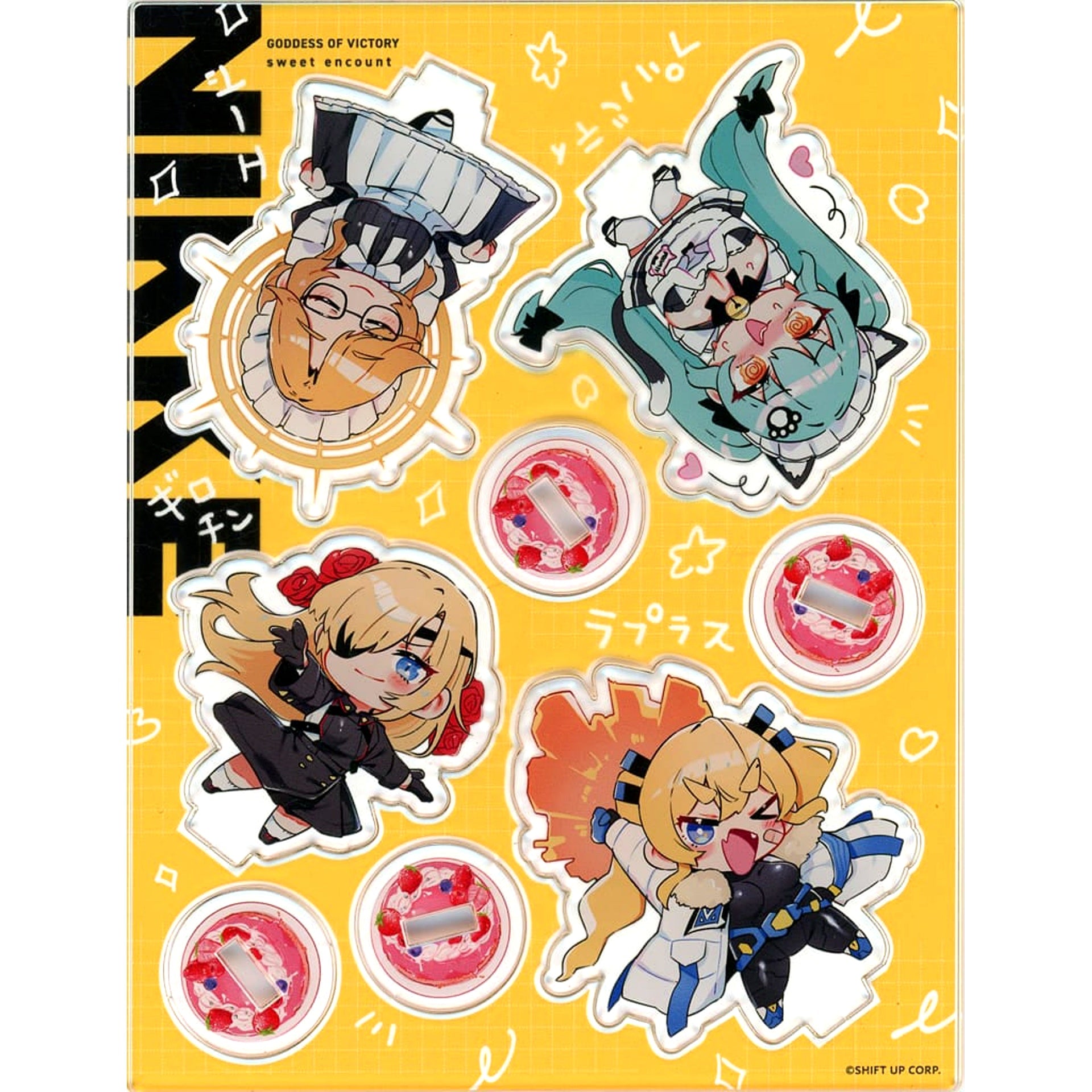 Group GODDESS OF VICTORY: NIKKE Comics Sweet Encounter Volume 3 Special Edition Acrylic Stand Included Bonus [USED]