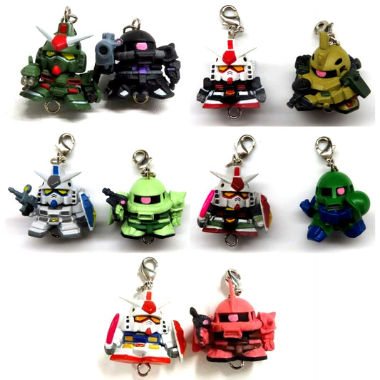 Set of 5 MS Joint Mascot Mobile Suit Gundam [USED]