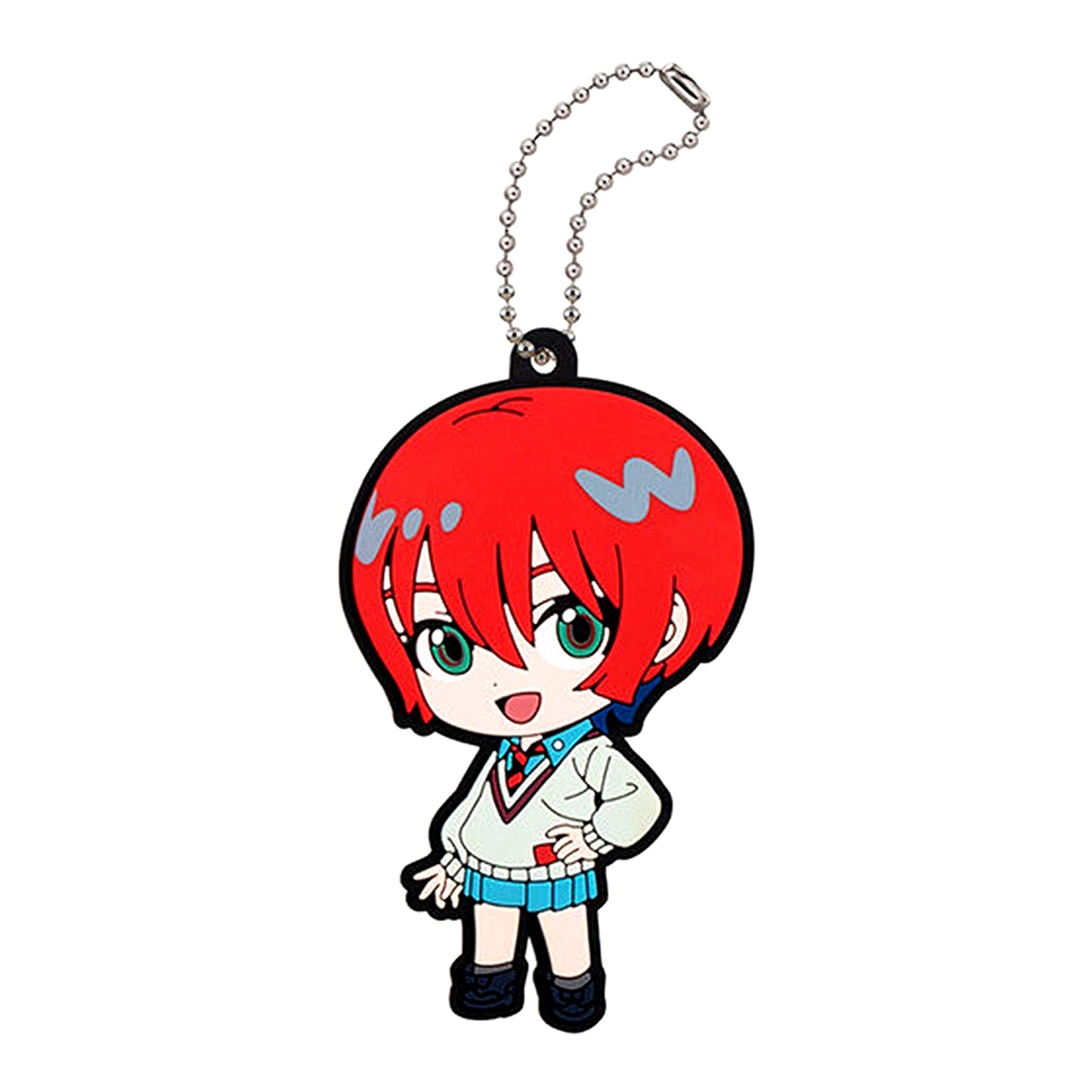 Amate Yuzuriha (Machu) Mobile Suit Gundam GQuuuuuuX Capsule Rubber Mascot [USED]