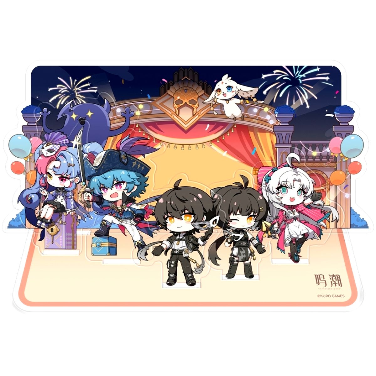 Carnevale Wuthering Waves Carnevale Theme Double Sided Acrylic Stand [USED]