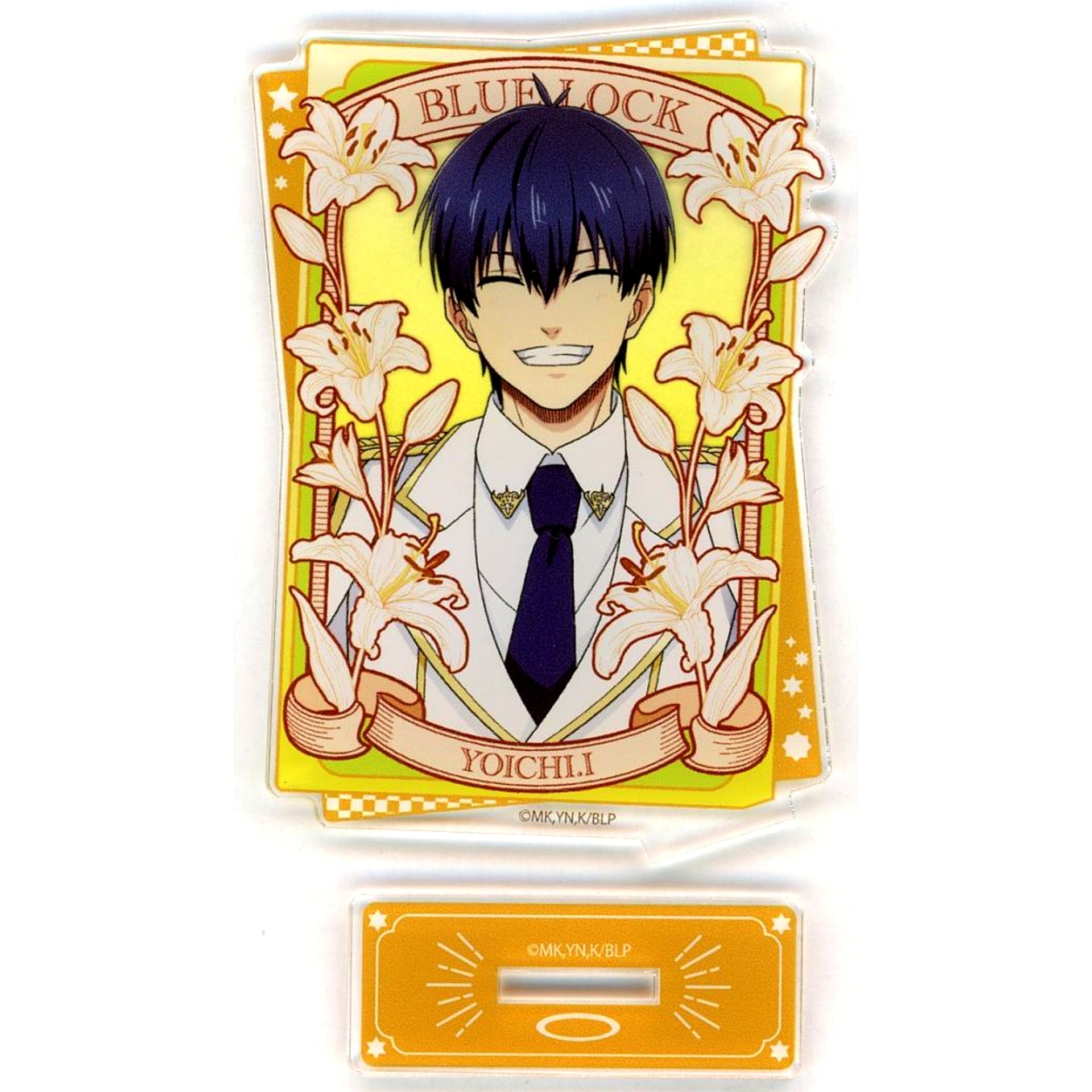 Yoichi Isagi Angel ver. Life-Size Card Style Acrylic Stand Blue Lock [USED]