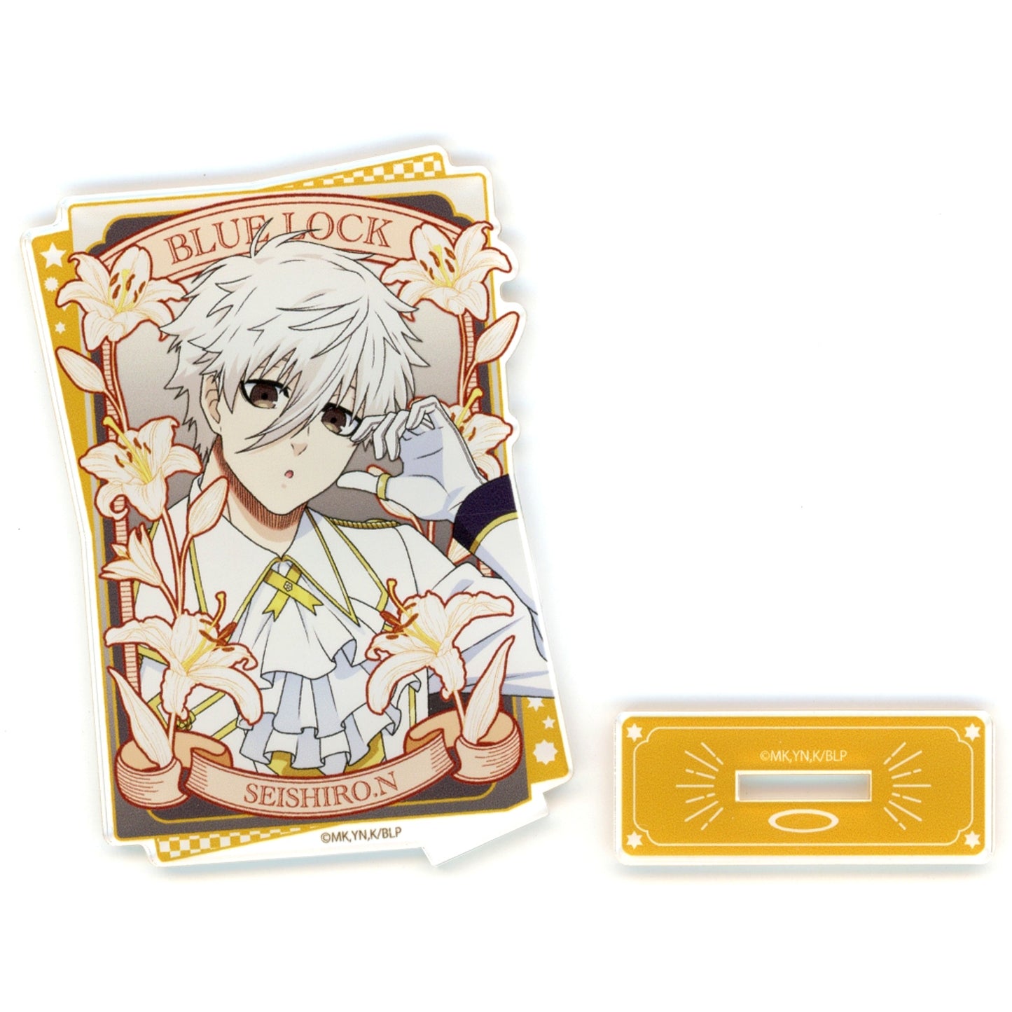 Seishiro Nagi Angel ver. Life-Size Card Style Acrylic Stand Blue Lock [USED]