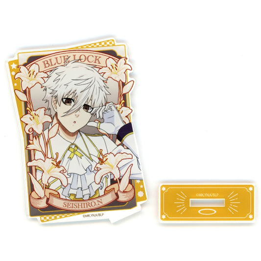 Seishiro Nagi Angel ver. Life-Size Card Style Acrylic Stand Blue Lock [USED]
