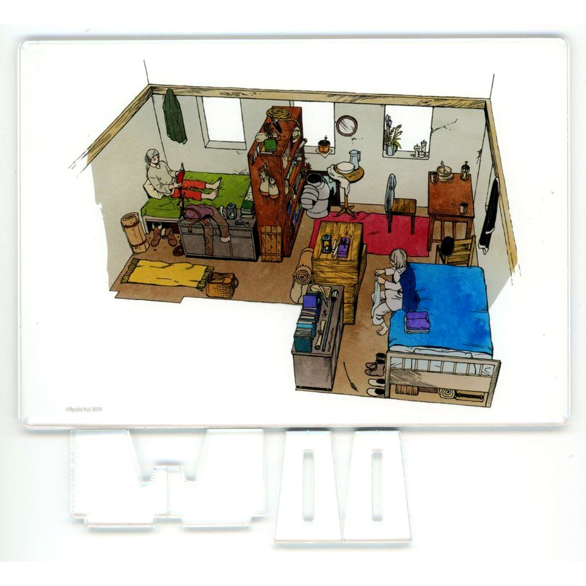 Room Siblings Room Original Acrylic Plate Delicious in Dungeon Acrylic Item [USED]