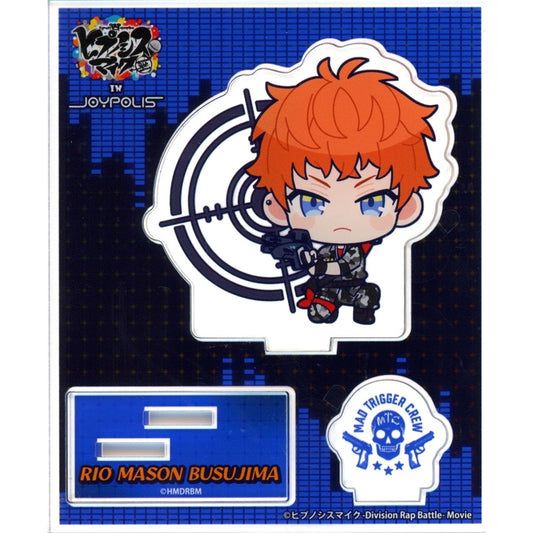 Rio Mason Busujima Acrylic Stand Movie Hypnosis Mic: Division Rap Battle x Tokyo Joypolis Hypnosis Mic in JOYPOLIS [USED]