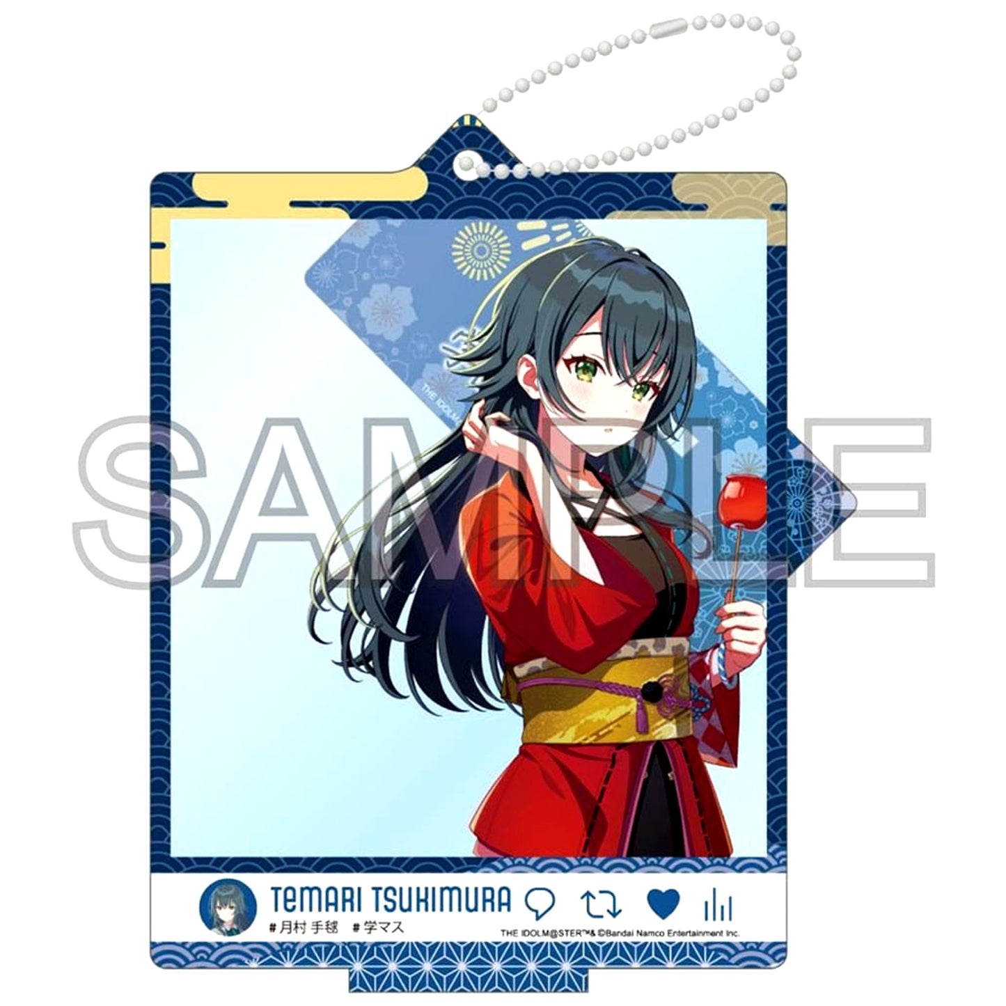 Temari Tsukimura Gakuen Idolmaster Selfie Style Acrylic Stand Ver. Luna say maybe '24 Matsuri [USED]