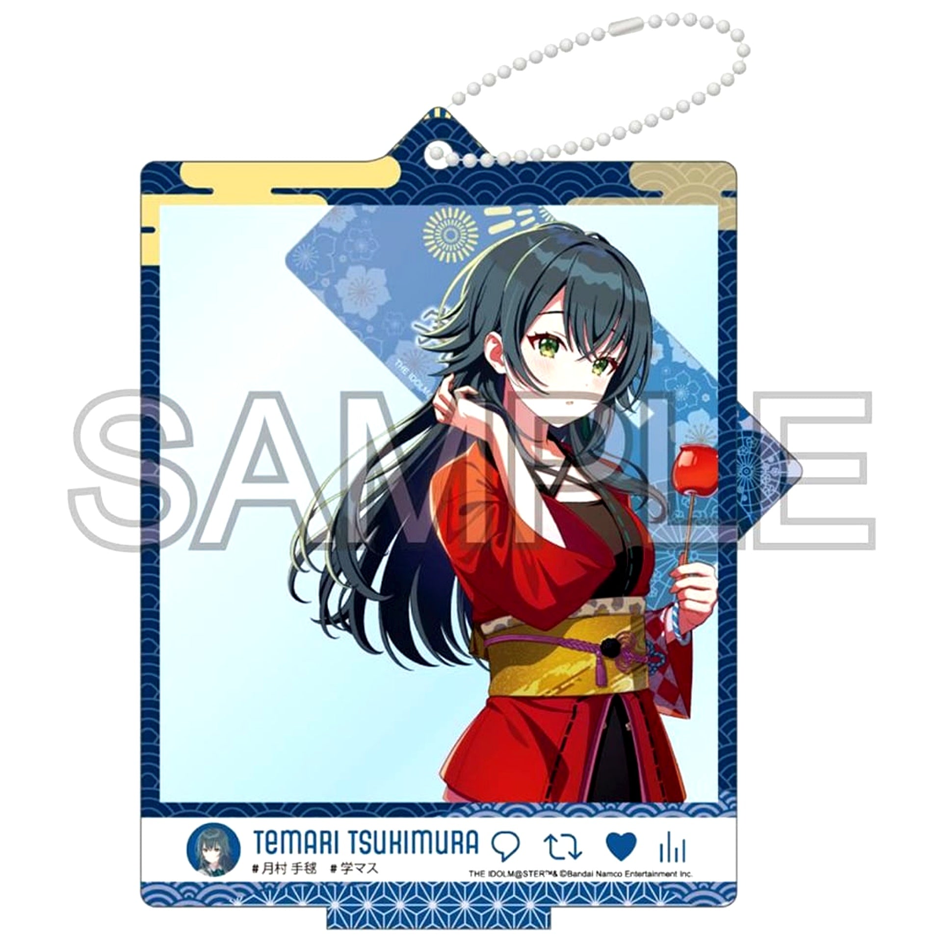 Temari Tsukimura Gakuen Idolmaster Selfie Style Acrylic Stand Ver. Luna say maybe '24 Matsuri [USED]