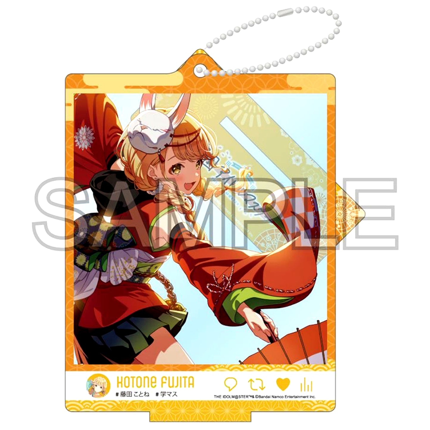 Kotone Fujita Ver. Kangiku Gakuen Idolmaster Selfie Style Acrylic Stand [USED]