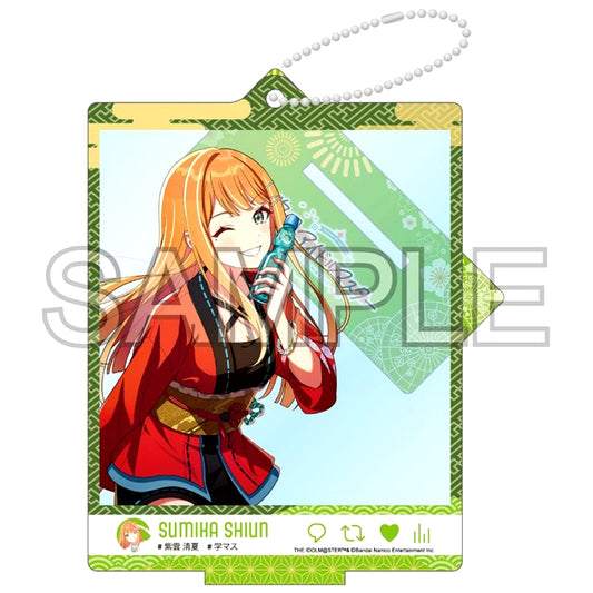Sumika Shiun Gakuen Idolmaster Tame Lie One Step 24 Matsuri Selfie Style Acrylic Stand [USED]
