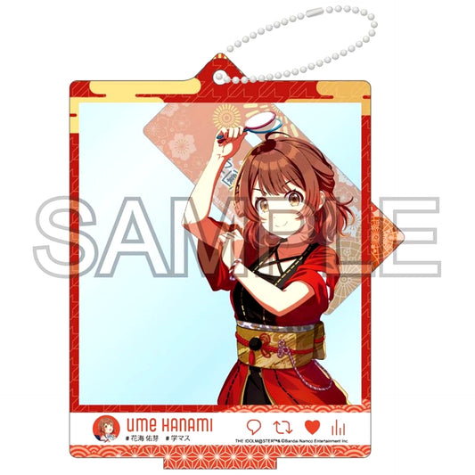 Ume Hanami Gakuen Idolmaster The Rolling Riceball 24 Matsuri Selfie Style Acrylic Stand [USED]