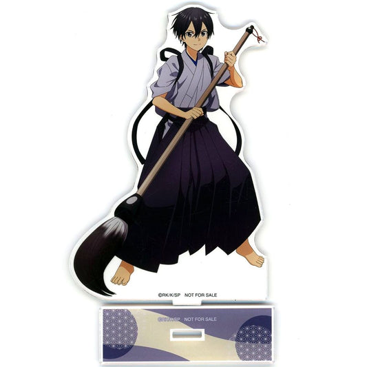 Kazuto Kirigaya Big Acrylic Stand Sword Art Online Original Illustration Calligraphy Art Version Ichigeki Collection Kuji Prize B [USED]