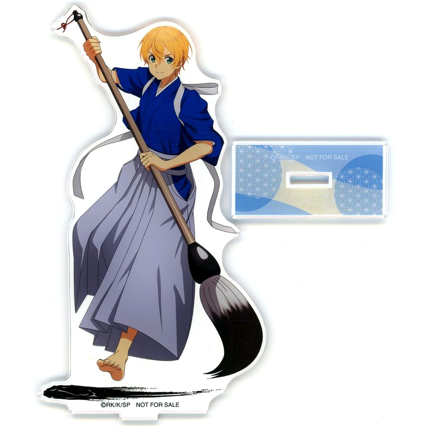 Eugeo B Prize Sword Art Online Ichigeki Collection Kuji Ichigeki Hit Prize Illustration Calligraphy Art Ver. BIG Acrylic Stand [USED]