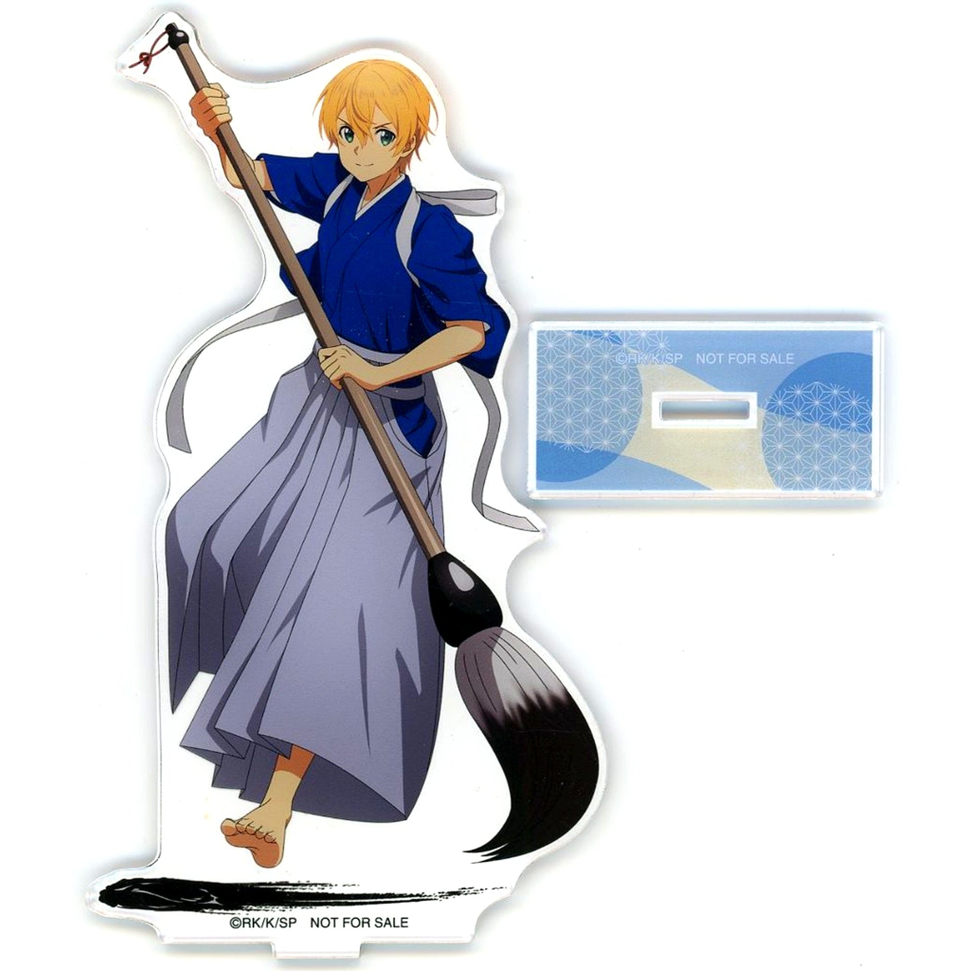 Eugeo B Prize Sword Art Online Ichigeki Collection Kuji Ichigeki Hit Prize Illustration Calligraphy Art Ver. BIG Acrylic Stand [USED]