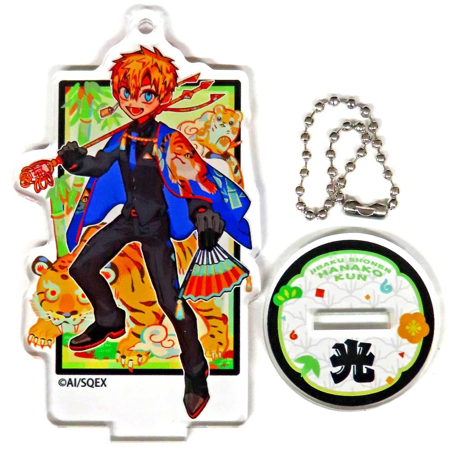 Kou Minamoto Toilet-bound Hanako-kun Trading Acrylic Stand Keychain 10th Anniversary Museum [USED]