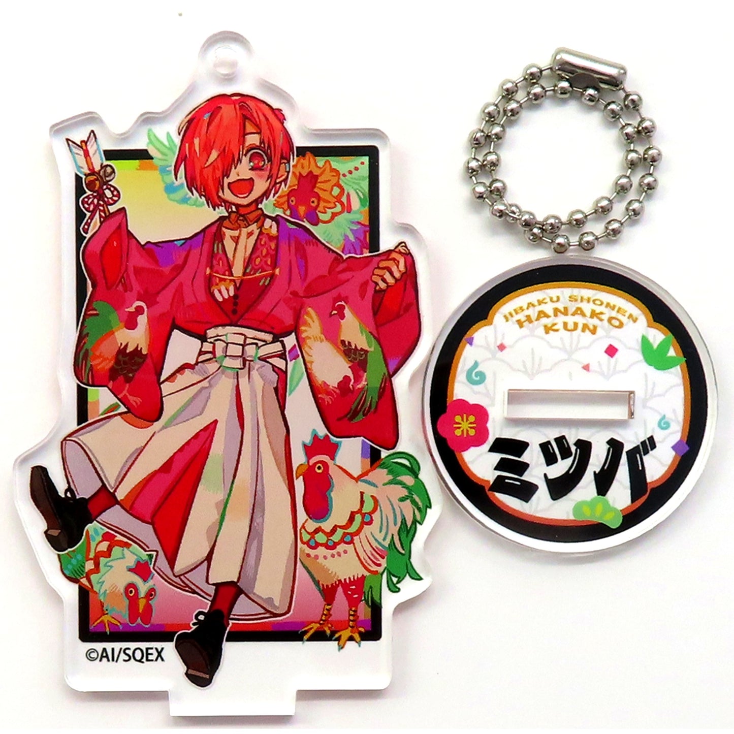 Mitsuba Toilet-bound Hanako-kun Trading Acrylic Stand Keychain 10th Anniversary Museum [USED]