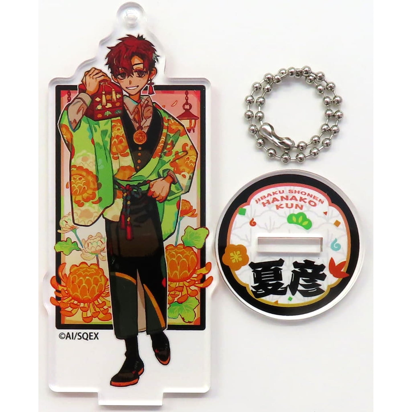 Toilet Bound Hanako kun Natsuhiko Hinata 10th Anniversary Trading Acrylic Stand Keychain 10th Anniversary Museum Limited Acrylic Stands [USED]