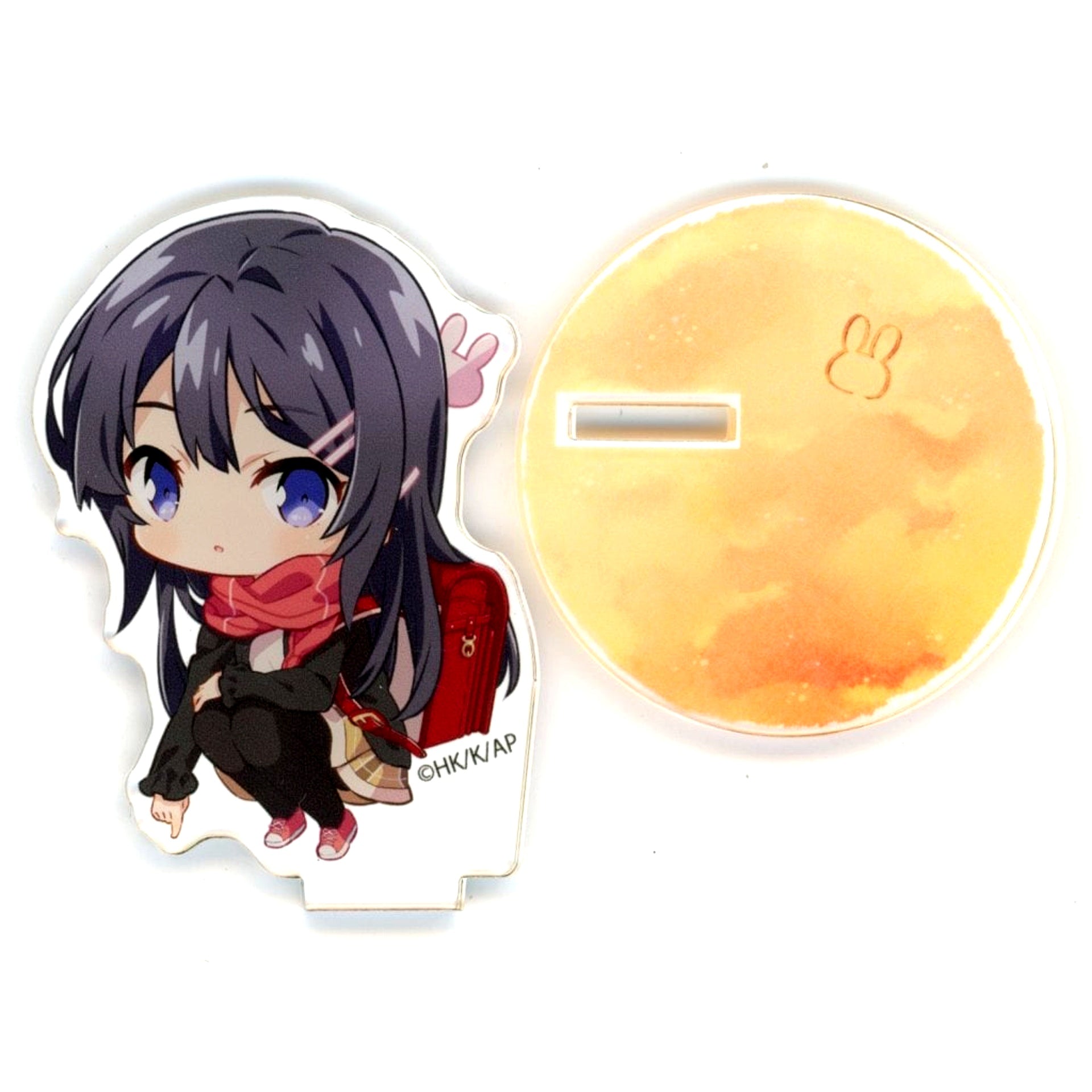 Knapsack Kid Mini Acrylic Stand Aobuta Fes Rascal Does Not Dream of a Colorful Album Ticket with Goods Bonus Item [USED]