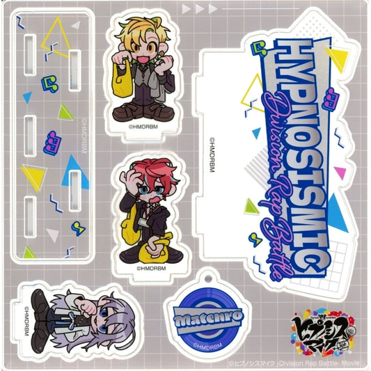 Shinjuku Division, Matenro Hypnosis Mic: Division Rap Battle Movie Mini Character Acrylic Diorama Don Quijote x Apita x Piago [USED]