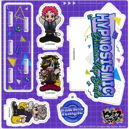 Nagoya Division, Bad Ass Temple Hypnosis Mic: Division Rap Battle Movie Mini Character Acrylic Diorama Don Quijote x Apita x Piago [USED]