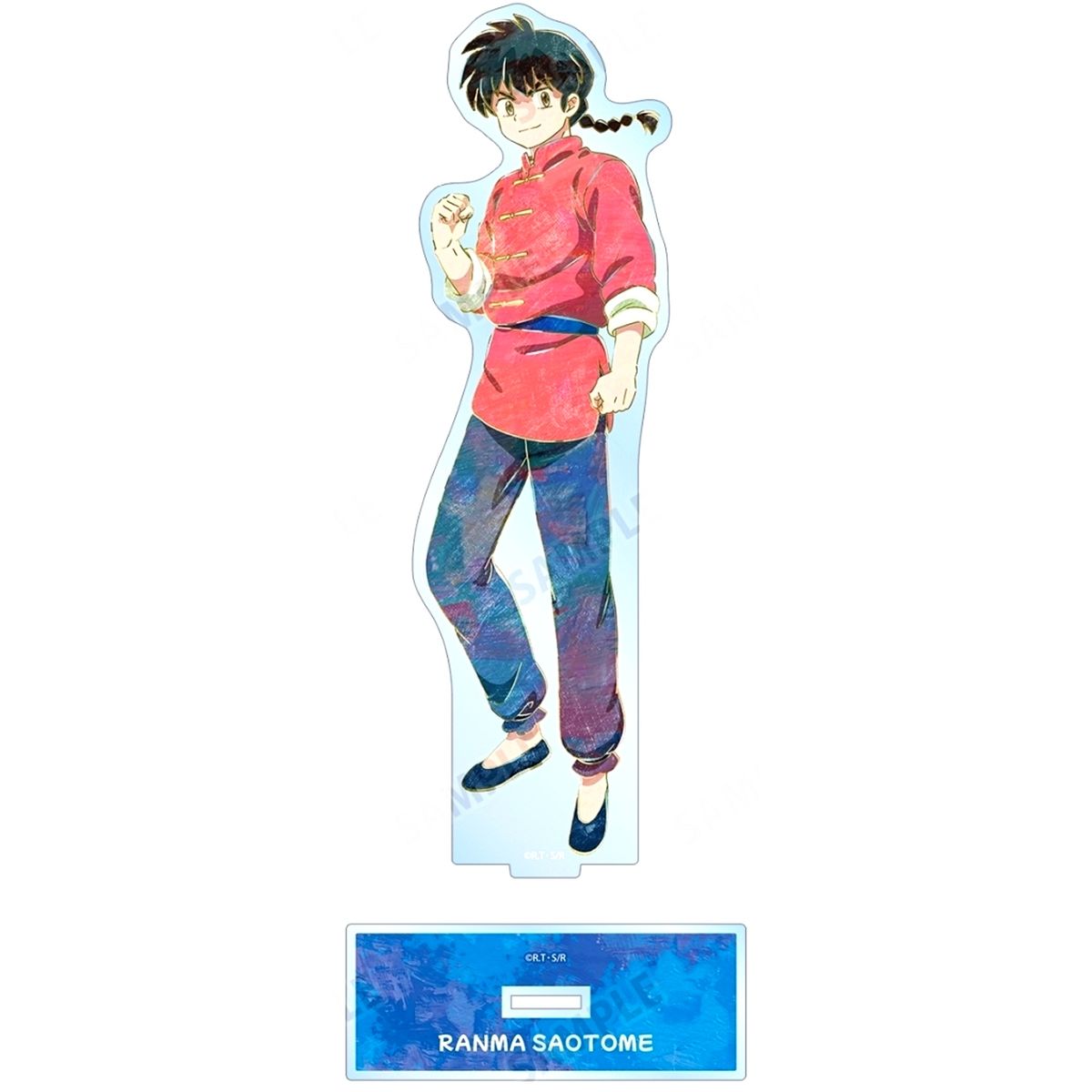 Ranma Saotome Ani-Art Big Acrylic Stand Ranma 1/2 [USED]