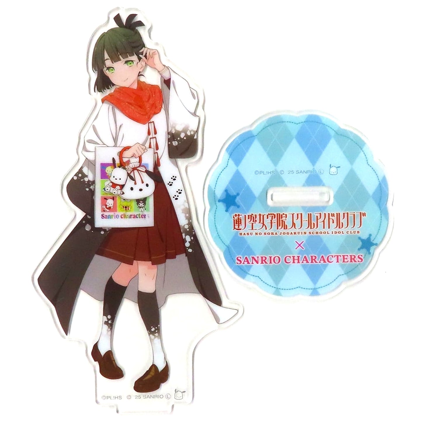 Ginko Momose x Pochacco After School Ver. Acrylic Stand Love Live! Hasunosora Girls' High School Idol Club x Sanrio Characters Premium Shop [USED]