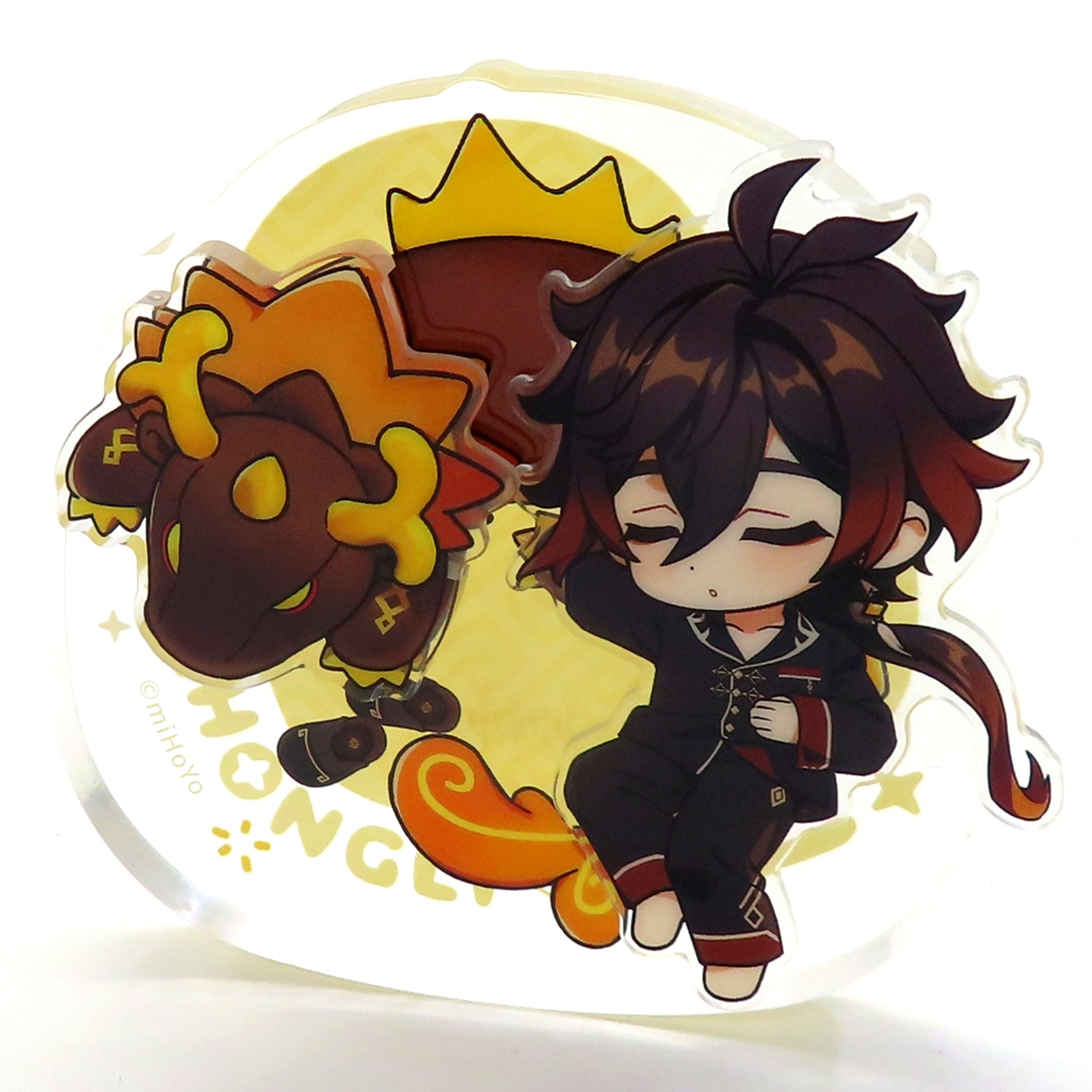 Zhongli Theme Image Series Swinging Acrylic Ornament Genshin Impact China Limited Eligible Product Purchase Bonus [USED]