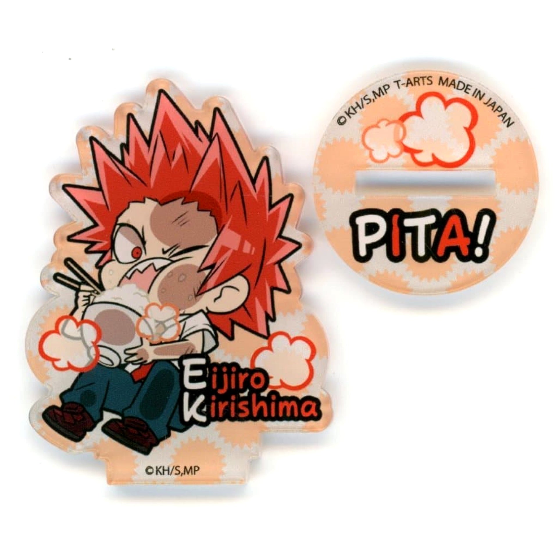 My Hero Academia Eijiro Kirishima Pita Defome Bon Appetit Acrylic Stand Acrylic Stands [USED]