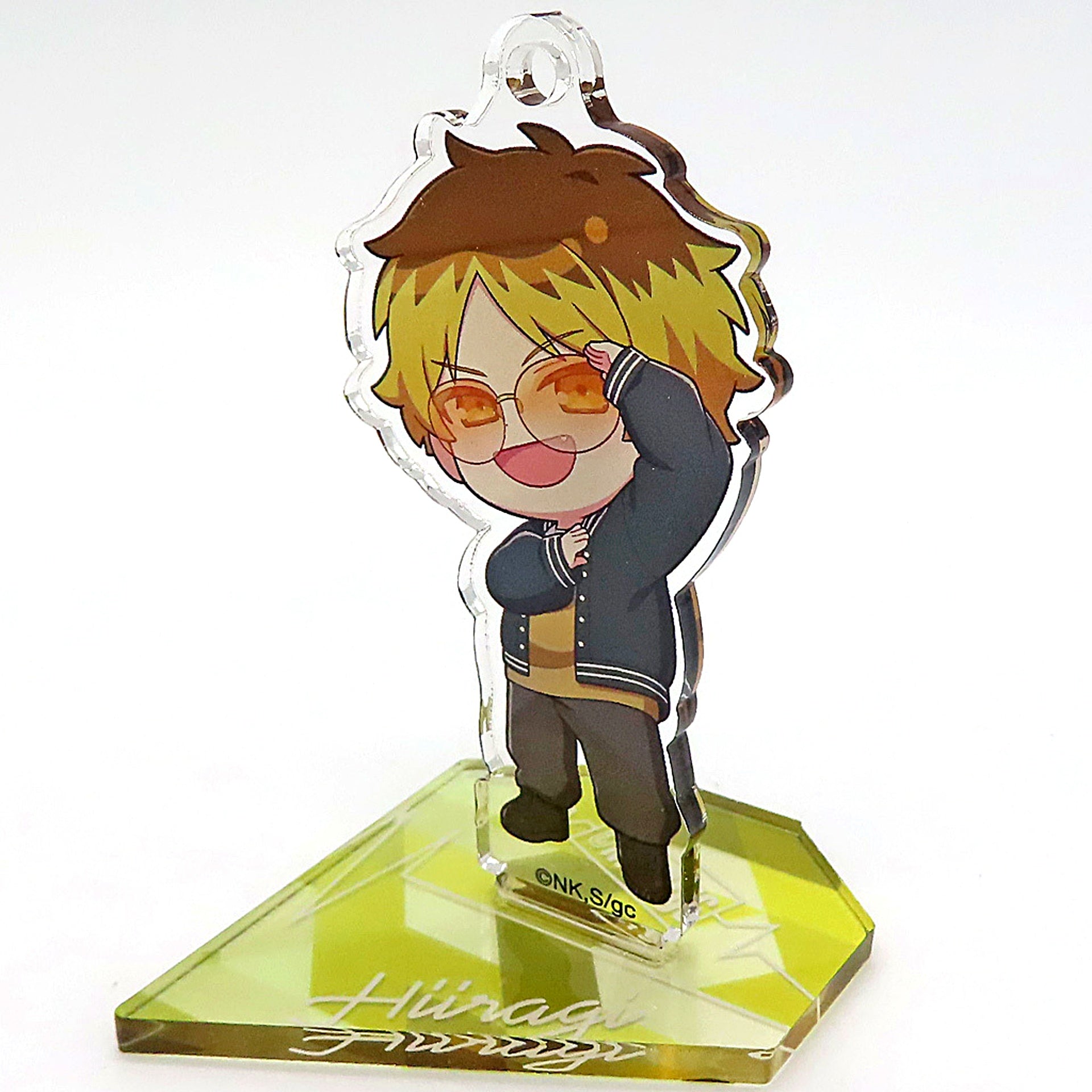 Hiiragi Kashima Given Mini Stand Keychain Movie To the Sea SMILE BASE CAFE [USED]