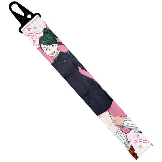 Maki Zen'in Banner Tag with Carabiner Jujutsu Kaisen 0 The Movie [USED]
