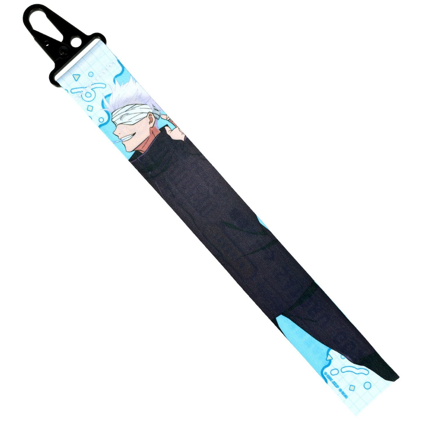 Satoru Gojo Banner Tag with Carabiner Jujutsu Kaisen 0 The Movie [USED]