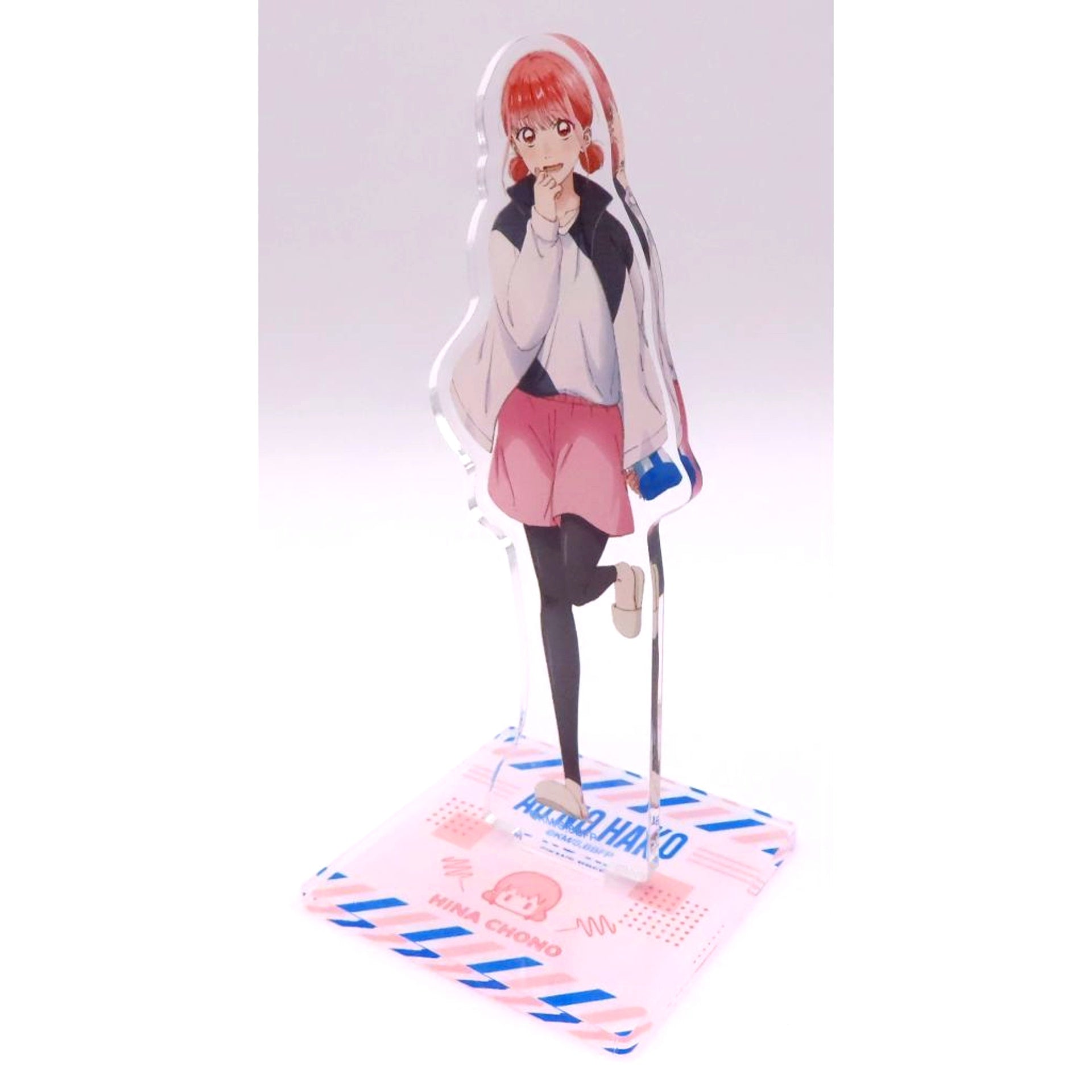 Hina Chono Club Activities Acrylic Stand Blue Box POP UP SHOP in Marui [USED]